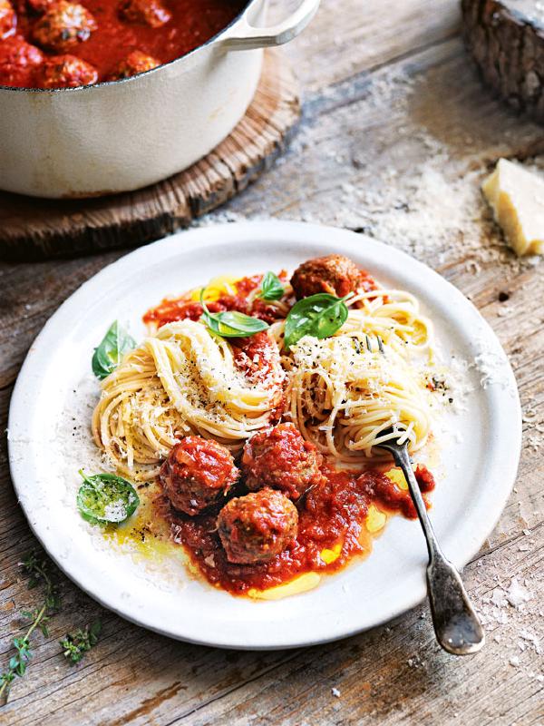 Classic Spaghetti and Meatballs