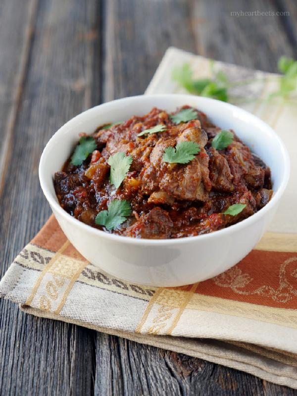 Slow Cooker Indian Goat Curry